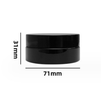Kontainer Jar Transparan dengan Aluminium Foil Sealing