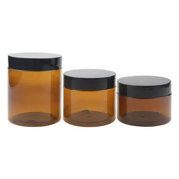 Kontainer toples plastik yang dapat disesuaikan dengan tutup aluminium yang disegel untuk kesegaran