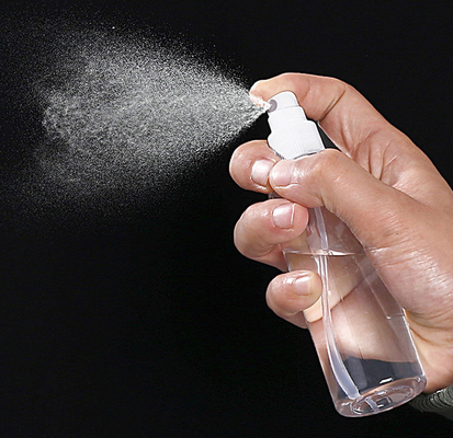 Botol Semprot Plastik PET Bulat Berbagai Ukuran Untuk Penggunaan Sehari-hari