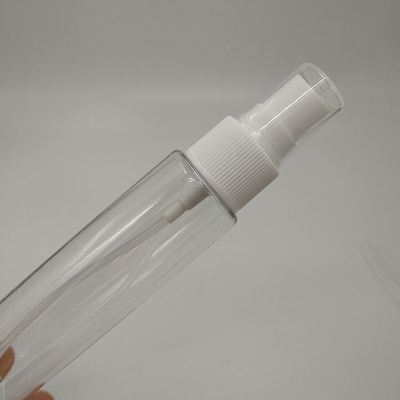 Botol Semprot PET Transparan Klasik Bulat Desain awet Berbagai Kapasitas untuk Penggunaan Sehari-hari