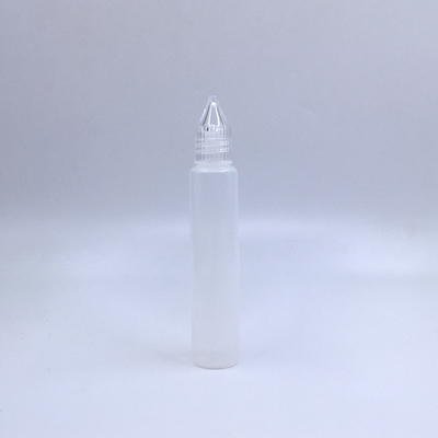 Botol dropper cairan transparan yang dapat disesuaikan dengan anak-anak / E botol cairan dalam berbagai kapasitas
