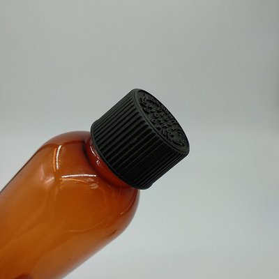 Percetakan Disesuaikan Sekrup Top Cap Plastik Threaded Tutup Untuk Produk