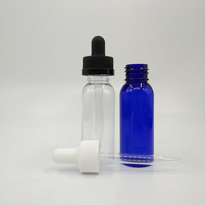 5000pcs Botol Dropper Kaca Hitam Transparan Untuk Cairan Custom Logo Berbagai Ukuran
