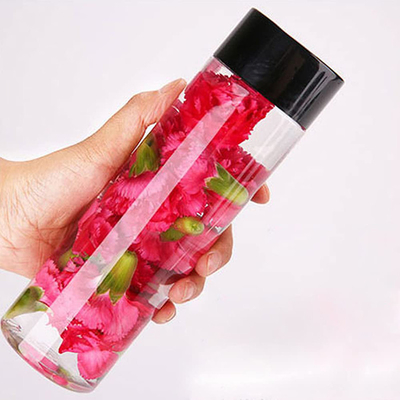 Modern Clear Square Round Bubble Tea Jugs dalam Berbagai Ukuran Desain anti bocor