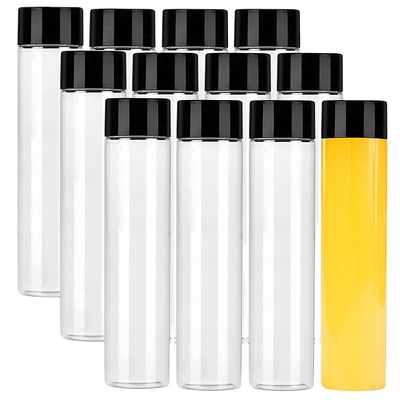 Modern Clear Square Round Bubble Tea Jugs dalam Berbagai Ukuran Desain anti bocor