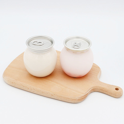 Bottle Susu Teh Plastik Terisolasi Lempeng Bulat Kuadrat Bulat Jelas Sekrup di Tutup 120ml 250ml 350ml 500ml