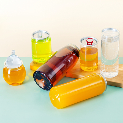 Bottles Modern Milk Tea Proof Clear Design with Square Round Shape Handle Included (Botol Teh Susu Modern yang tahan kebocoran)