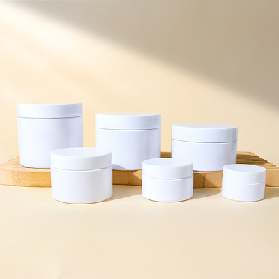 Permukaan halus Aluminium Foil Gasket Cosmetic Jar Range 10ml 15ml 30ml 60ml 80ml 100ml 120ml 150ml