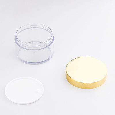 Disesuaikan Clear Cosmetic Jar Set Berbagai Ukuran Untuk Makeup Skincare Tekanan Sensitif Seal