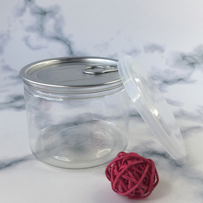 Pot kosmetik plastik yang disesuaikan dengan gasket sensitif tekanan dan berbagai pilihan kapasitas