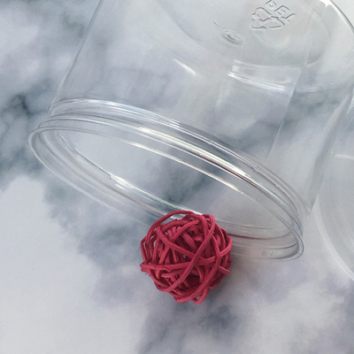 Pot kosmetik plastik yang disesuaikan dengan gasket sensitif tekanan dan berbagai pilihan kapasitas