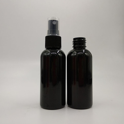 118mm Botol Pompa Plastik PETG Bulat Jelas untuk Dispensing Shampoo