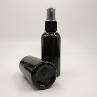 118mm Botol Pompa Plastik PETG Bulat Jelas untuk Dispensing Shampoo