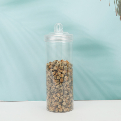 2oz Botol Plastik Transparan dengan Tutup Opsional