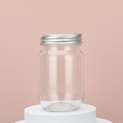 Kontainer Botol Plastik dengan Tutup dengan Logo yang Dapat Disesuaikan