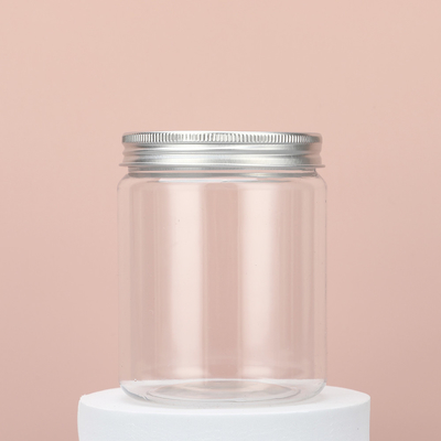 Kontainer Botol Plastik dengan Tutup dengan Logo yang Dapat Disesuaikan