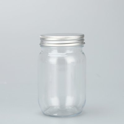 Grosir PET Kosong Plastik Screw Cap Plastik Jar 50-800ml