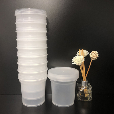Square 0.5kg gelembung teh jugs dengan sekrup di tutup dan pegangan