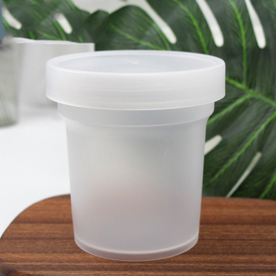 Square 0.5kg gelembung teh jugs dengan sekrup di tutup dan pegangan