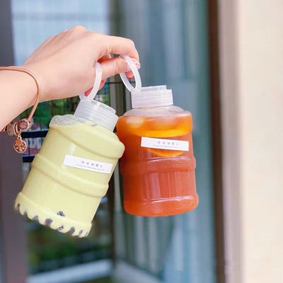 Botol Susu / Teh Modern yang Tidak Kebocoran dengan Warna Khusus dan Desain yang Jelas