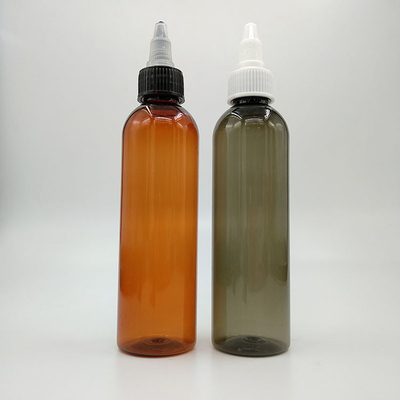 Botol plastik 50ml 100ml 120ml dengan dropper berwarna-warni dan tutup sekrup 5000 pcs cetak