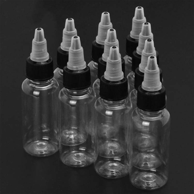 10ml-120ml botol dropper cetak khusus untuk minyak esensial dengan tutup sekrup dan kaca Matte Frosted