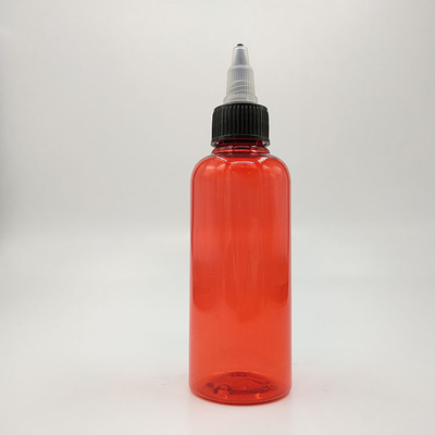 Botol dropper kaca merah yang dapat disesuaikan untuk mendistribusikan cairan yang tepat