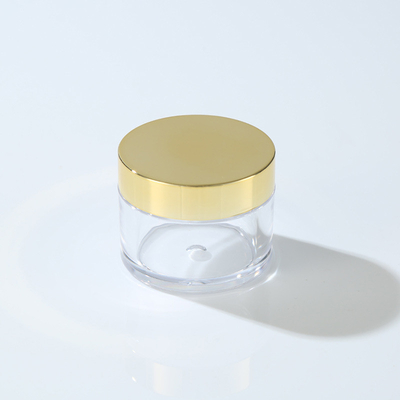 Botol penyimpanan kosmetik transparan yang tahan kebocoran dengan cetak yang dapat disesuaikan dan gasket sensitif tekanan