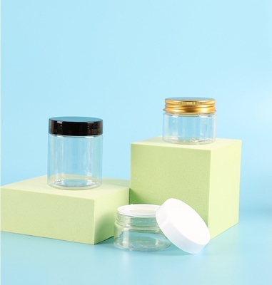 Kontainer Botol Plastik yang Disesuaikan dengan Logo Tercetak