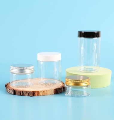 Kontainer Botol Plastik yang Disesuaikan dengan Logo Tercetak