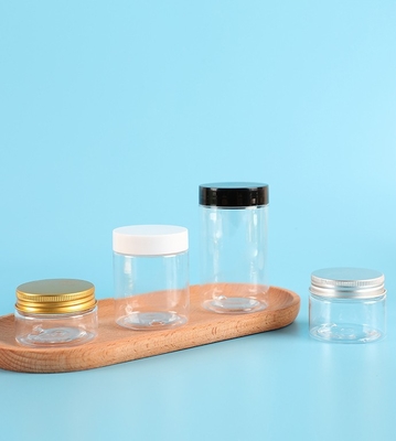 Kontainer Botol Plastik yang Disesuaikan dengan Logo Tercetak