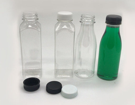Botol Teh Susu Plastik 0.5KG yang Dapat Digunakan Kembali dengan Tutup