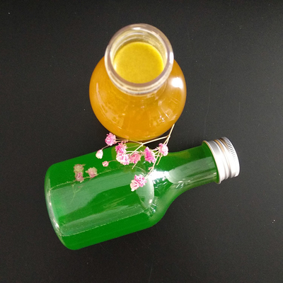 Botol teh susu plastik tahan kebocoran dengan sekrup di tutup