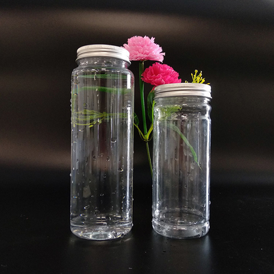 Botol Teh Boba Plastik 1000ml yang Dapat Digunakan Lagi dengan Sekrup di Tutup