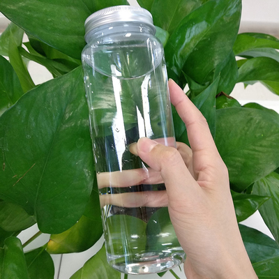Botol Teh Boba Plastik 1000ml yang Dapat Digunakan Lagi dengan Sekrup di Tutup