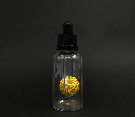 Disesuaikan Logo botol dropper kaca Kontainer permukaan halus Kontainer cair