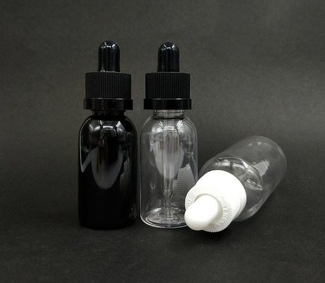 Disesuaikan Logo botol dropper kaca Kontainer permukaan halus Kontainer cair