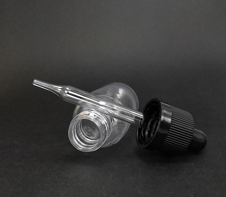 Disesuaikan Logo botol dropper kaca Kontainer permukaan halus Kontainer cair