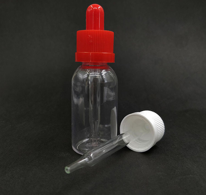 Disesuaikan Logo botol dropper kaca Kontainer permukaan halus Kontainer cair