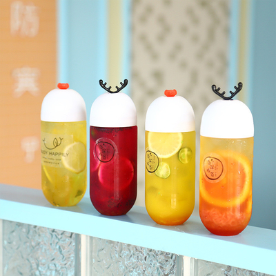 Botol Teh Susu Berkapasitas Tinggi Dengan Tutup