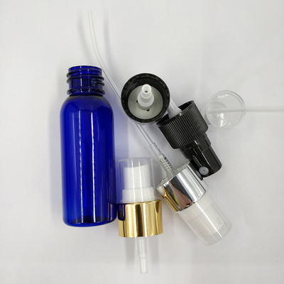 Botol Semprotan Plastik PET Liat Bulat Lancar