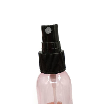 Botol Semprotan Kosong Plastik PET 100ml yang Bisa Diisi Kembali dengan Permukaan Lempar