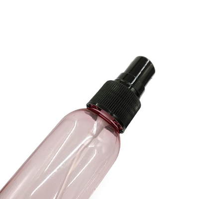 Botol Semprotan Kosong Plastik PET 100ml yang Bisa Diisi Kembali dengan Permukaan Lempar