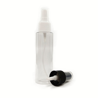 Desain Klasik Botol Semprotan Plastik PET Langsing Transparan