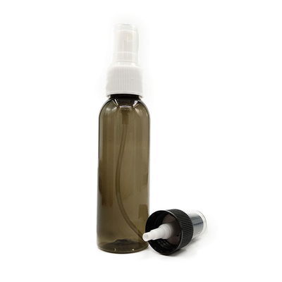 Desain Klasik Botol Semprotan Plastik PET Langsing Transparan