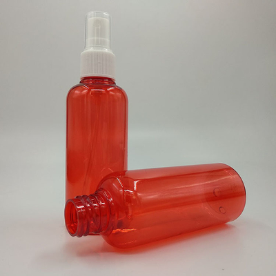botol semprotan plastik PET permukaan halus harian klasik untuk kemasan transparan