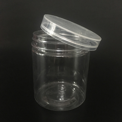 Kontainer toples plastik yang dapat disesuaikan dengan segel yang sensitif terhadap tekanan atau aluminium foil