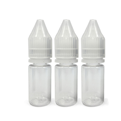18mm Ukuran leher Custom Logo PET Screen Cetak Botol Kecil Untuk Cairan 100ml
