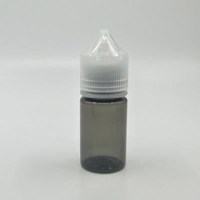 Childproof PET Plastic E Liquid Bottle Square untuk pencampuran jus E yang akurat