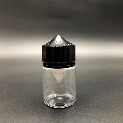 Botol dropper cair 80ml yang jelas dan aman untuk anak dengan logo khusus